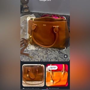 Ralph Lauren Women’s Leather Signature Brown Purse